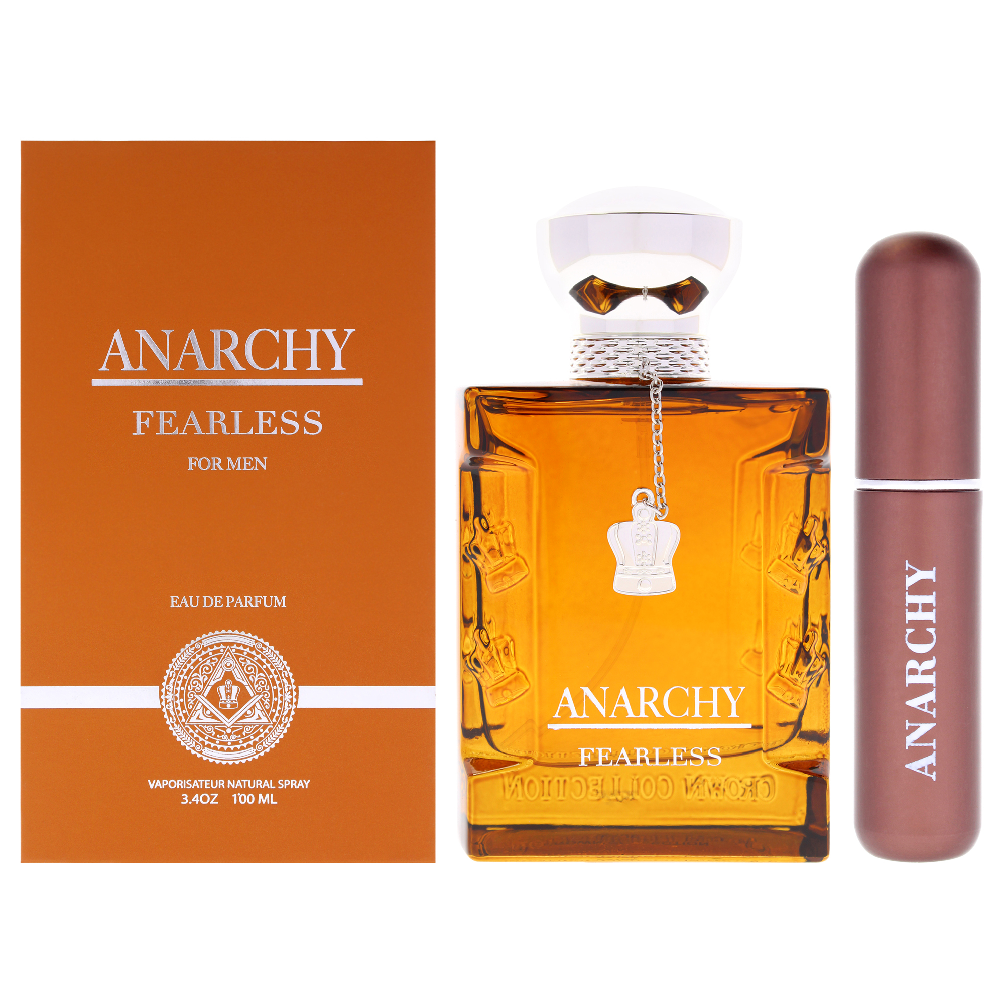 Crown Collection - Anarchy Fearless By Macarena For Men - 3.4 Oz Edp Spray
